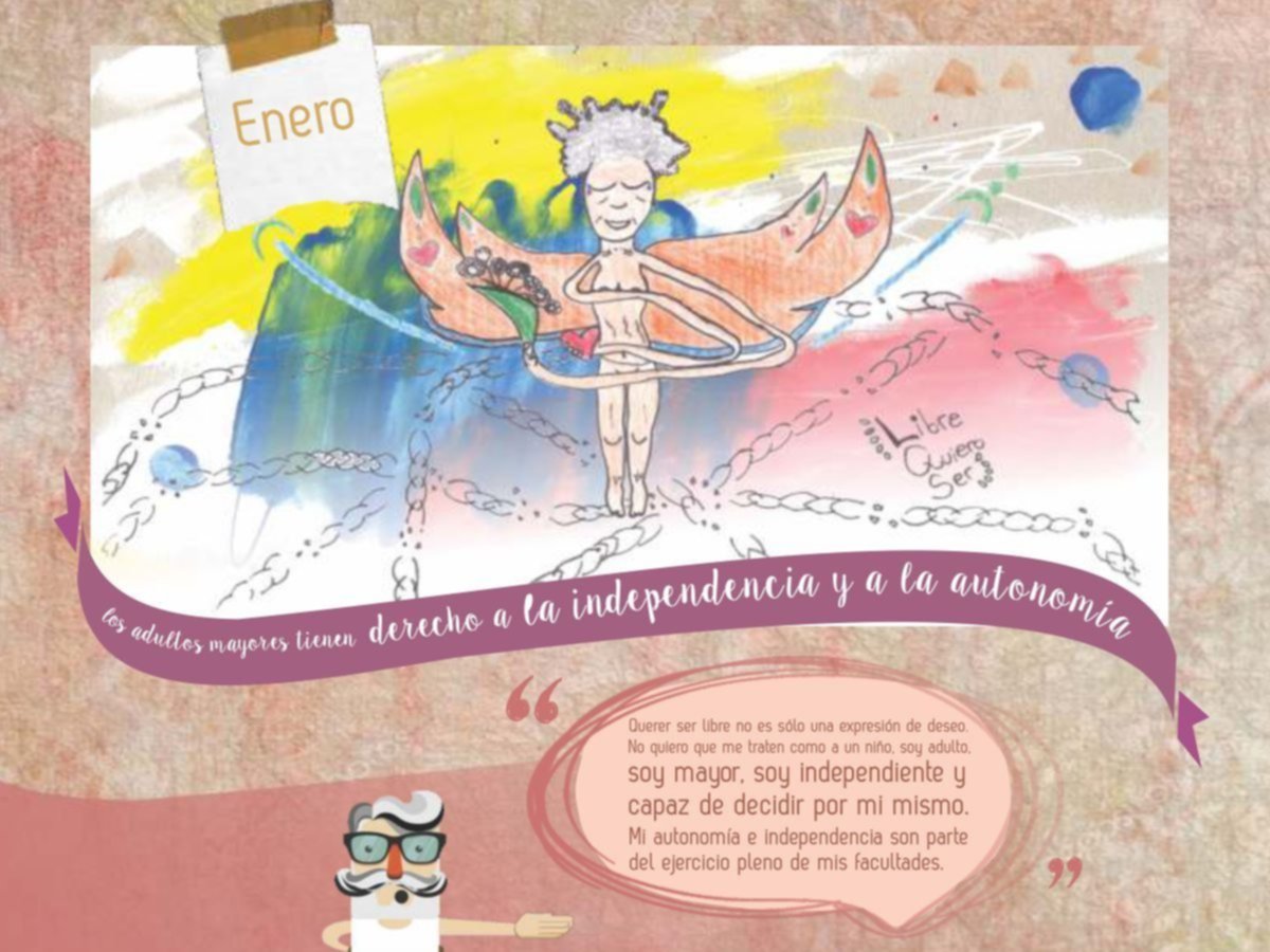 El calendario del IPS tiene ilustraciones del Bachillerato de Bellas Artes