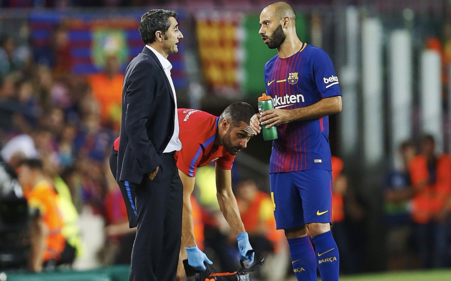 El DT de Barcelona no quiere perder a Mascherano