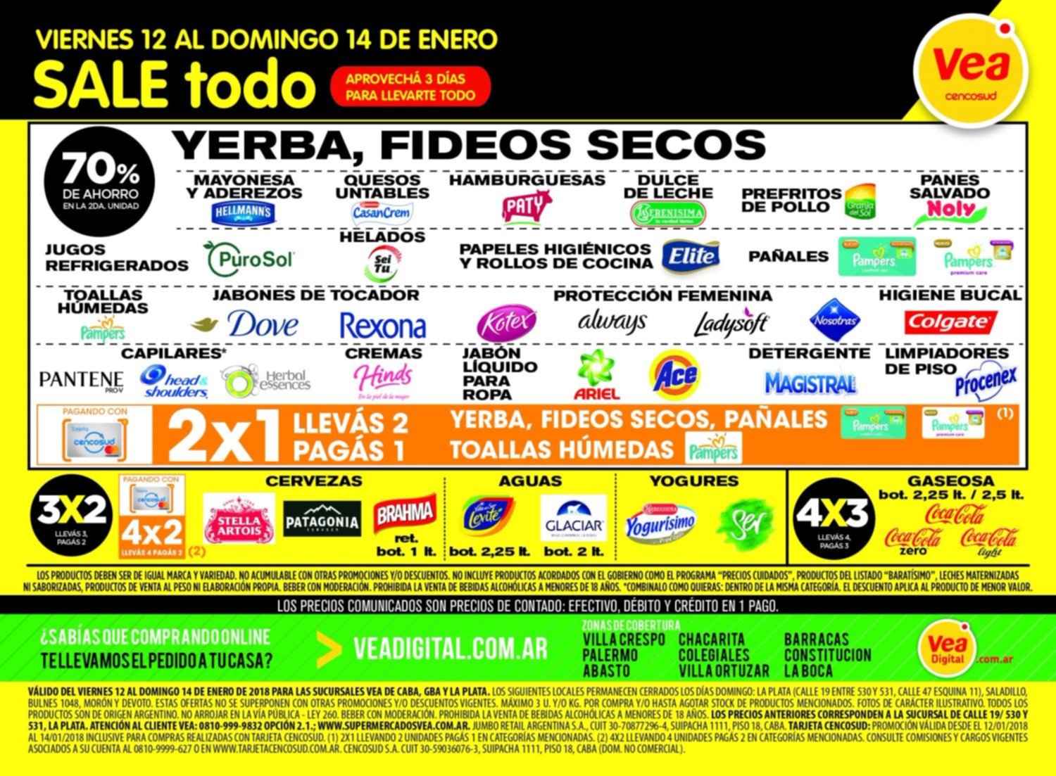 Sale todo en Vea