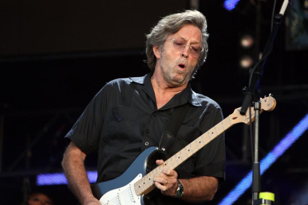 Clapton se queda sordo pero sigue tocando