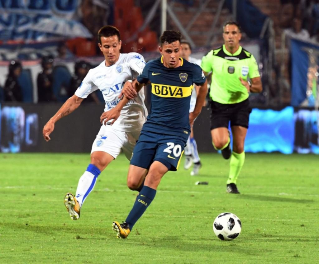 Godoy Cruz le arruinó a Boca su gran noche de presentación
