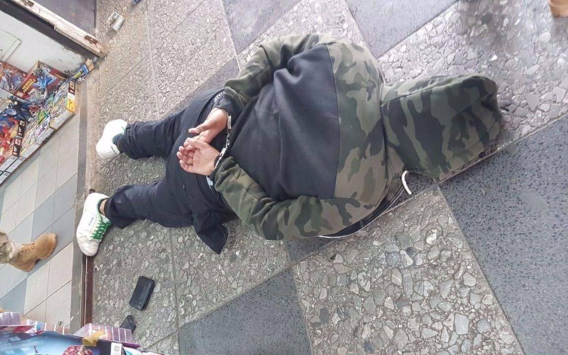 Se entregó el delincuente que tomó de rehén en el centro de Quilmes