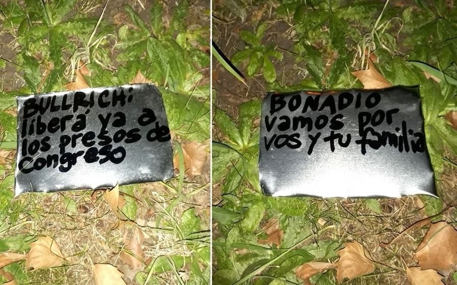 Encuentran una bomba casera con amenazas contra Patricia Bullrich y Bonadio