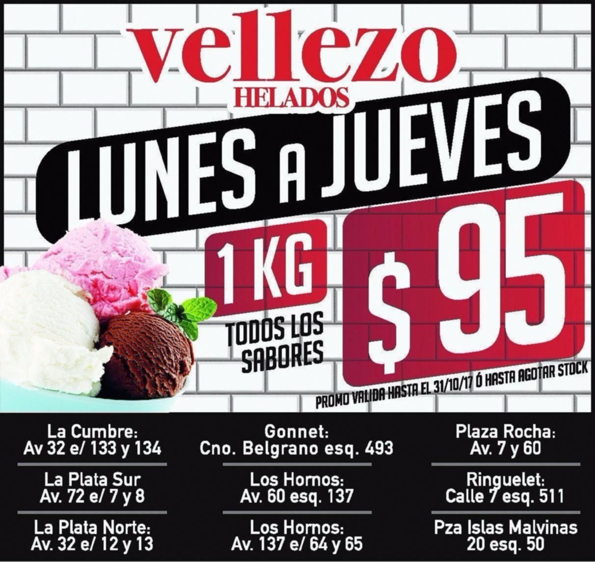 Llevá a tu casa todo el sabor del helado de Vellezo