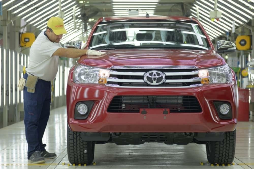 A contramano de lo que sucede en el sector Toyota aumentó sus exportaciones