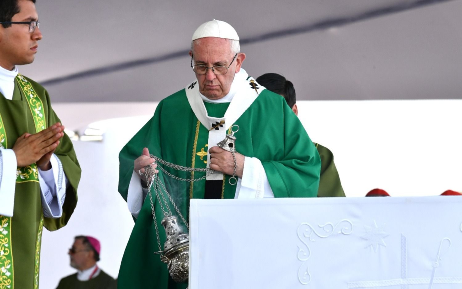 El papa aseguró que su viaje a Perú dejará "una huella imborrable en su corazón"