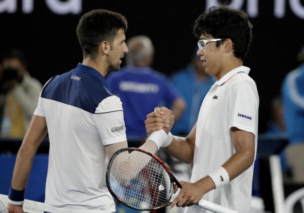 Chung, el coreano con problemas de vista que eliminó a Djokovic