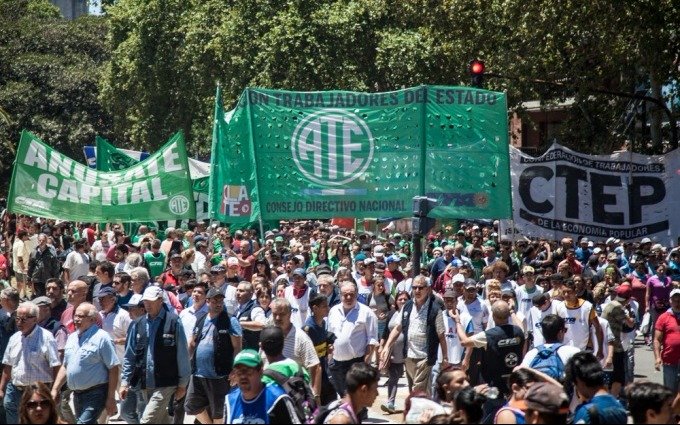 Anuncian "jornada de lucha" de trabajadores de ATE en varias ciudades bonaerenses