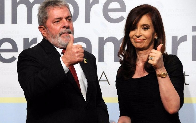 Cristina y el FpV salieron en defensa de Lula