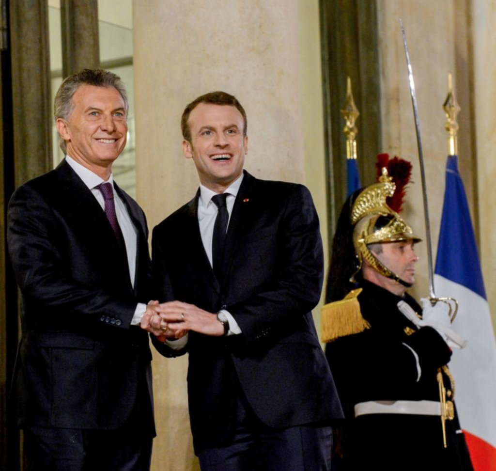 Macron enfrió el acuerdo entre el Mercosur y la UE por el tema carnes