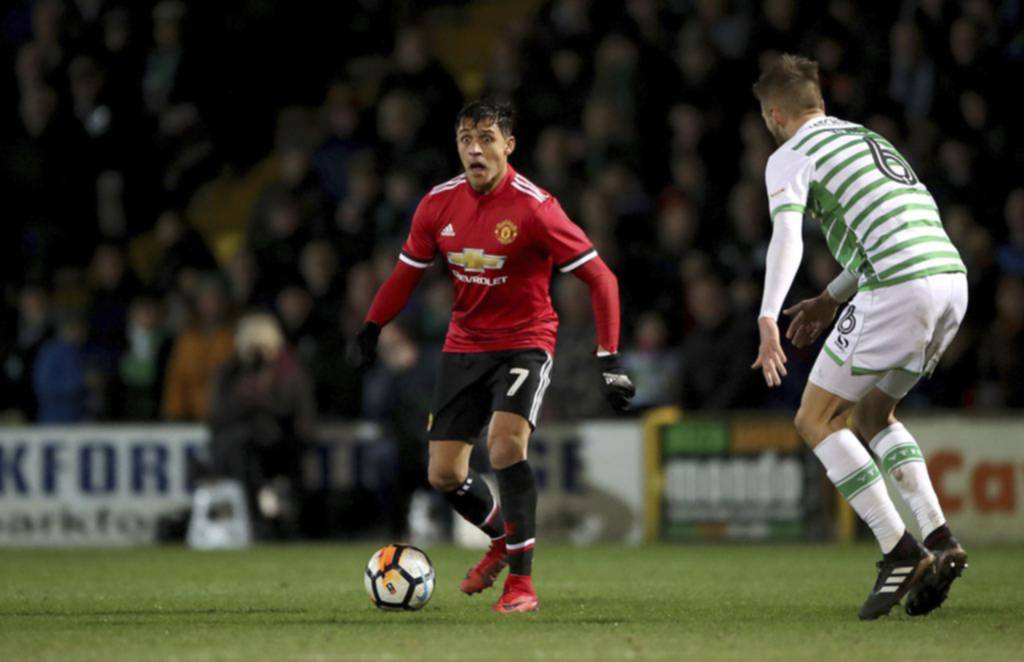 En el debut de Alexis Sánchez, goleó el United