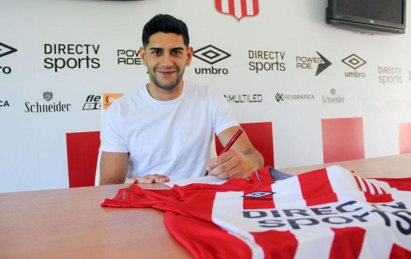 Matías Laba puso la firma y fue presentado oficialmente