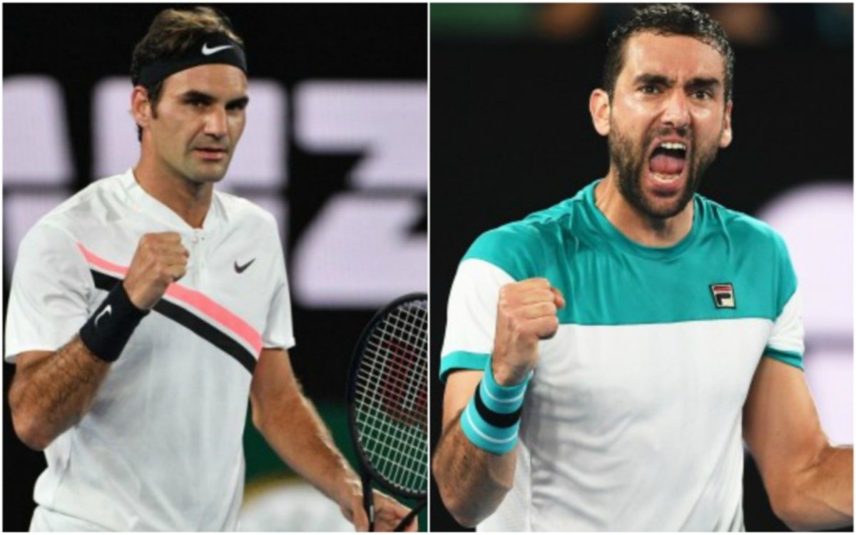 Federer busca ampliar su leyenda y conquistar su vigésimo Grand Slam frente a Cilic