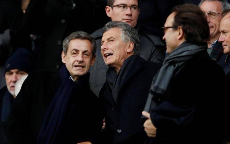 Macri se reunió con la alcaldesa de París y presenció la goleada del PSG con Di María en cancha