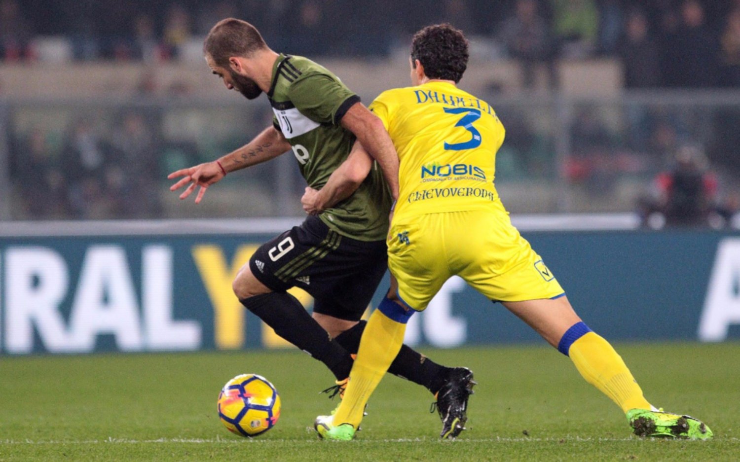 Higuaín marcó en la victoria de Juventos ante Chievo