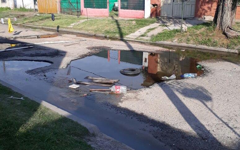 Una calle que ya no da más en Barrio Cementerio