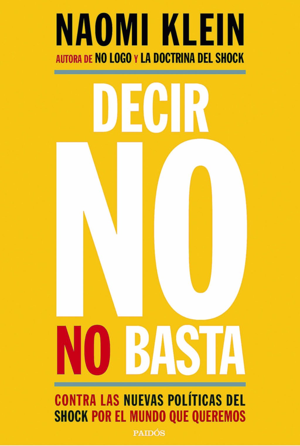 Decir no no basta