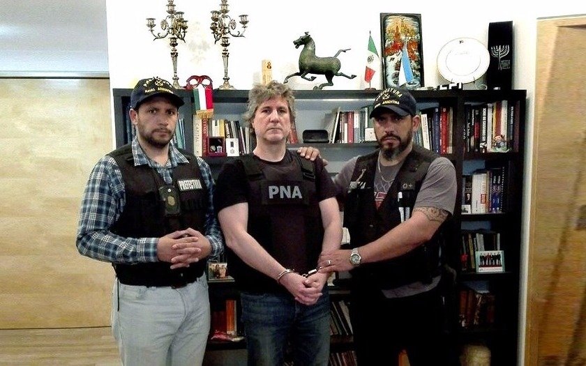 Boudou dijo que su detención "fue hecha para hacer la foto" y apuntó contra el juez Lijo