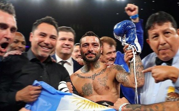 Maradona felicitó a Matthysse por su corona mundial