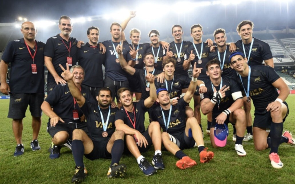 Los Pumas ‘7, de bronce