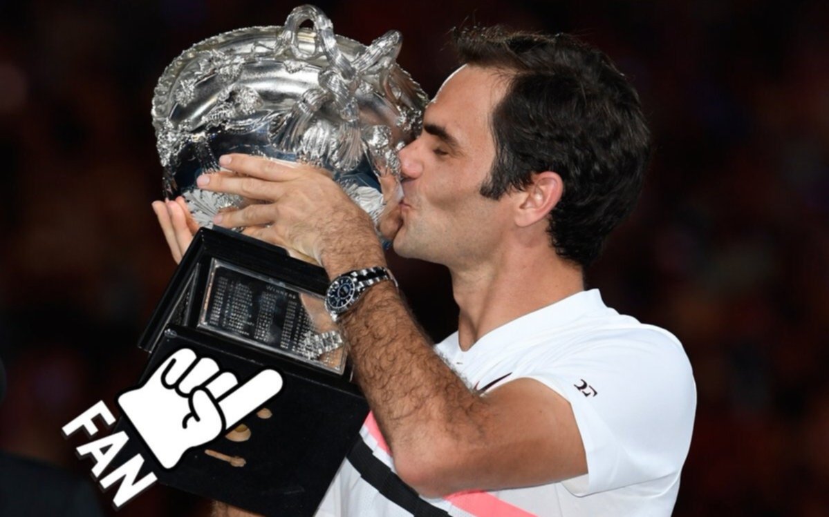 De ídolo a ídolo: el tuit de Delpo para el campeón Federer
