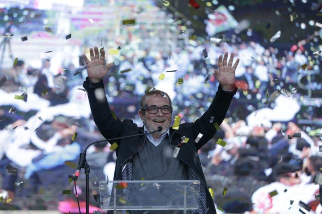 El ex jefe guerrillero de las FARC lanzó su campaña presidencial