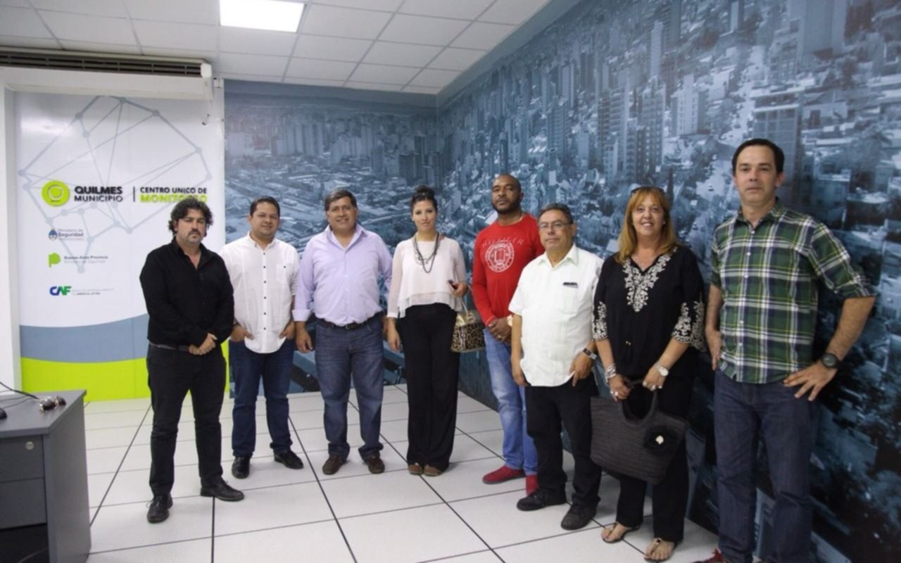 Molina recibió autoridades municipales de latinoamérica