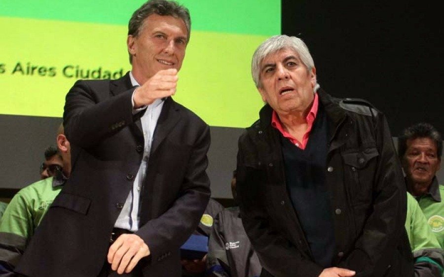 Macri le respondió a Moyano y le pidió "que no se ponga nervioso"