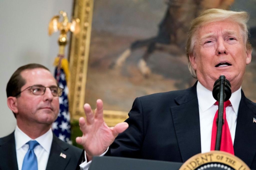 Trump habla ante el Congreso sobre comercio e inmigración