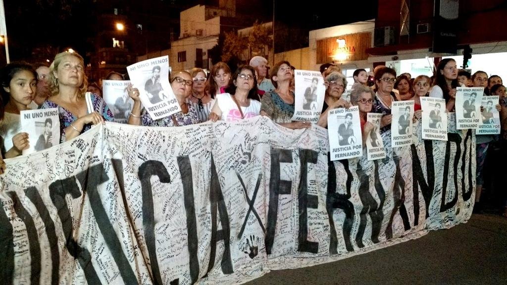 Gualeguaychú pidió justicia por Fernando y Nahir tiene ahora un psicólogo mediático