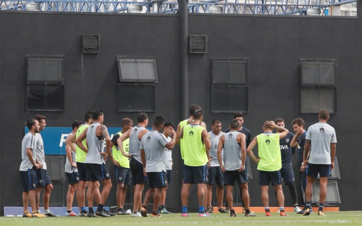 Boca: Pérez se movió diferenciado y Reynoso tuvo su primera práctica