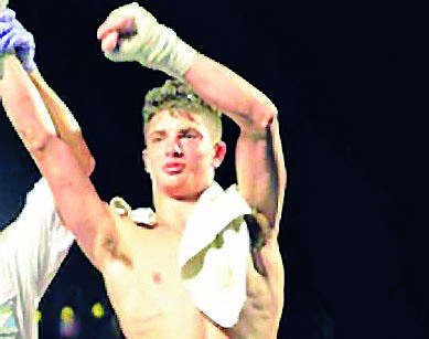 El hijo de Luciano Castro subió al ring y ganó