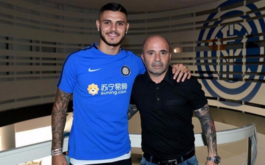 Lo que contó Jorge Sampaoli sobre el futuro de Mauro Icardi