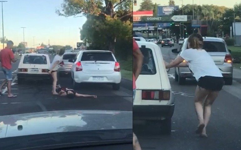Recibió el alta el joven que fue golpeado por kick boxers en Camino Centenario 