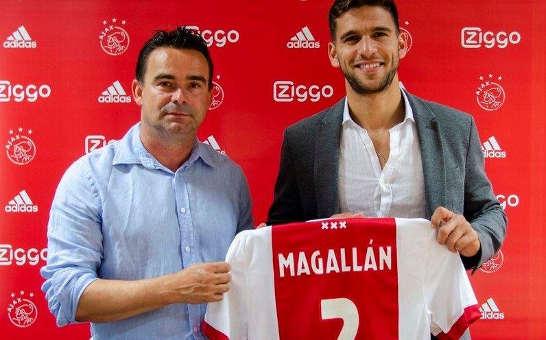 Magallán fue oficializado como refuerzo del Ajax y en Gimnasia esperan los 2 millones de euros