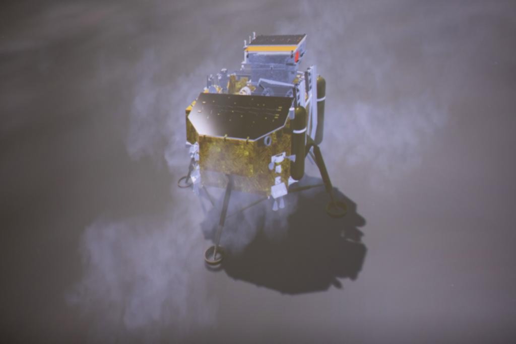 En otro hito espacial, China llegó con una sonda científica a la “cara oculta” de la Luna