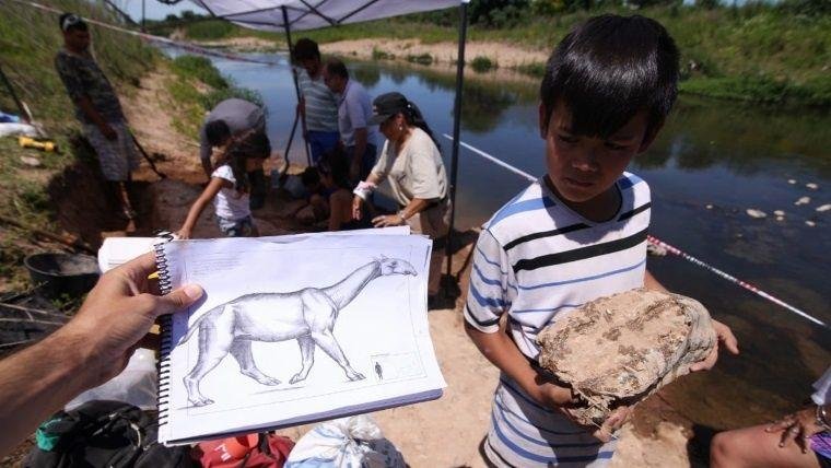 Mezcla de caballo, rinoceronte, tapir y camello, y vivió hace 40.000 años: ¿qué es?