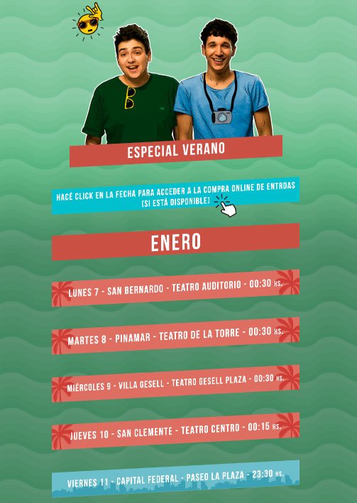 "Flashando Secuencia" comenzó la gira en la Costa Atlántica