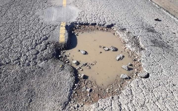 Fuerte reclamo por el estado de la Ruta 76 entre Tornquist y San Eloy