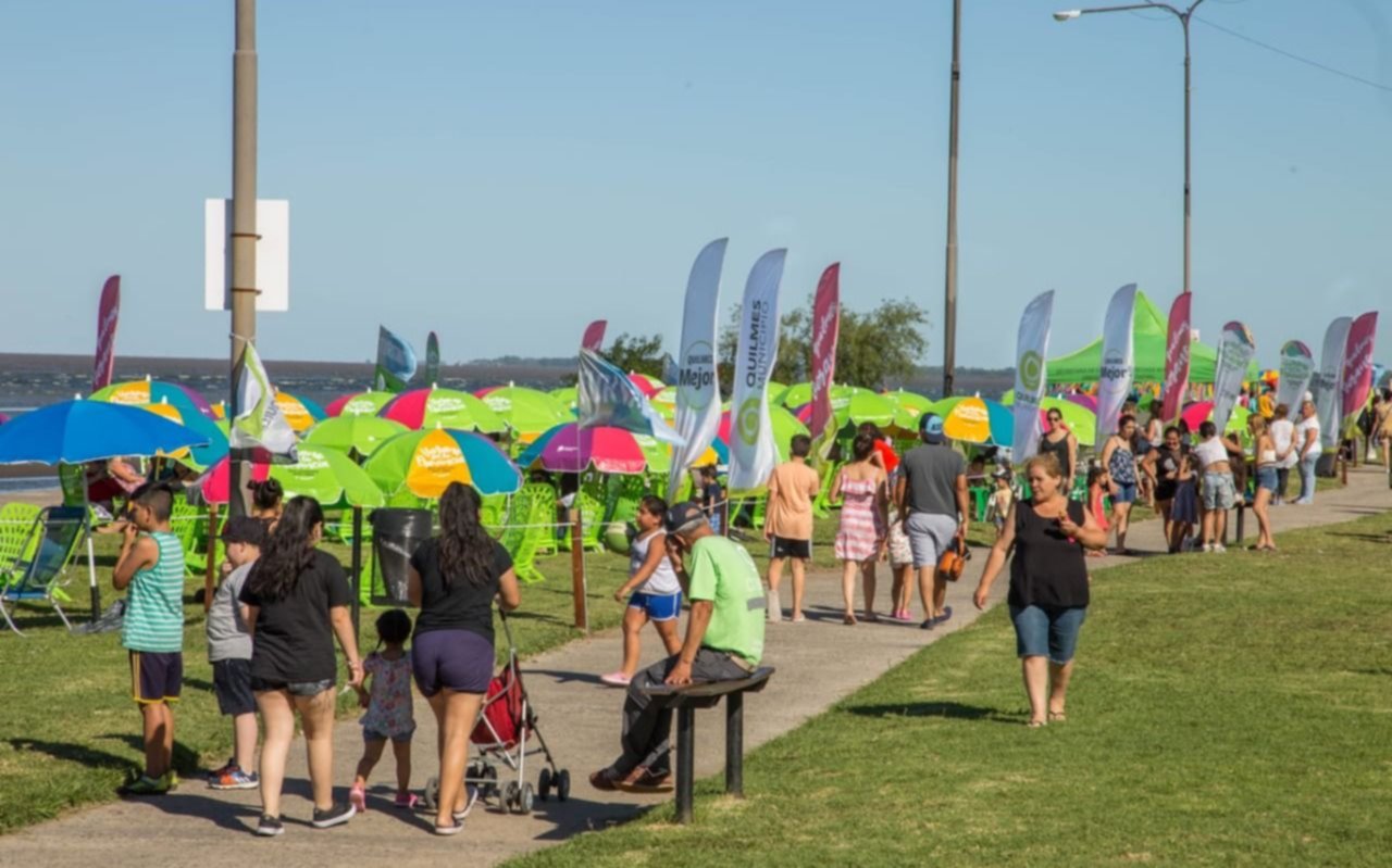 Intendente en "Quilmes verano"