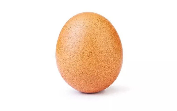 Un huevo rompe el récord de Instagram y sacude internet 