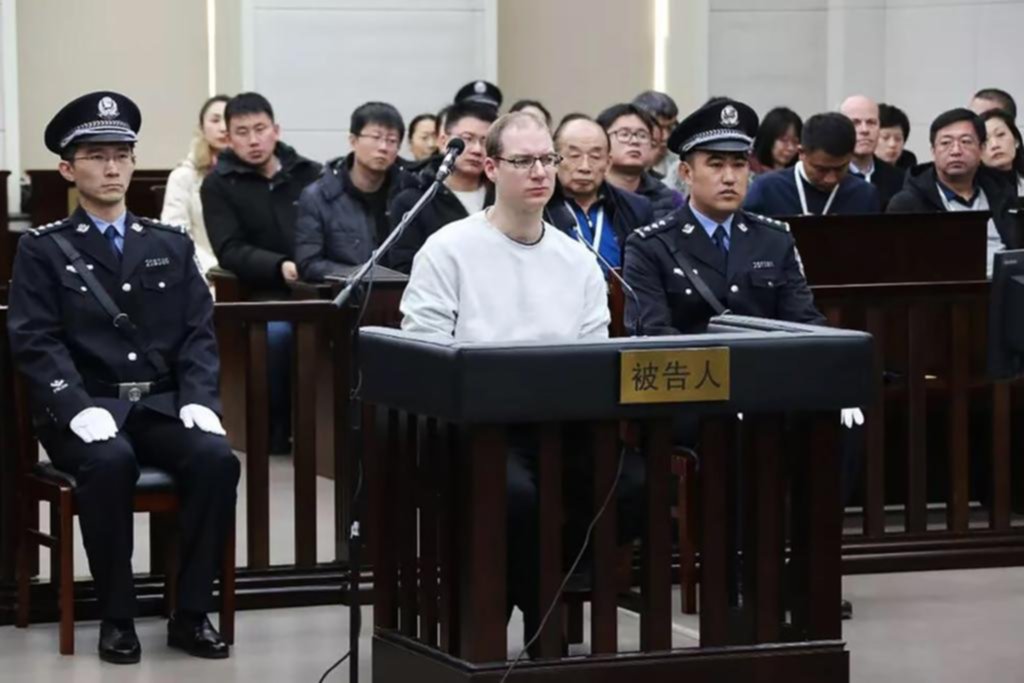 Un tribunal chino condenó a muerte a un canadiense por tráfico de drogas