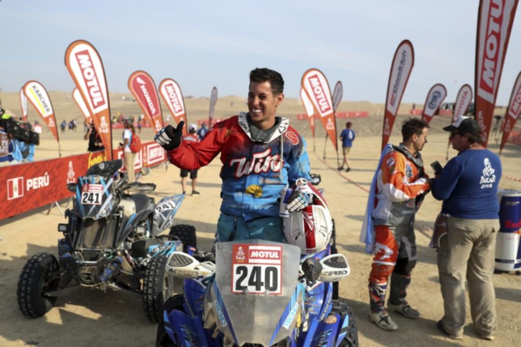 Dakar: Cavigliasso se coronó en cuatriciclos que, de yapa, metió podio argentino