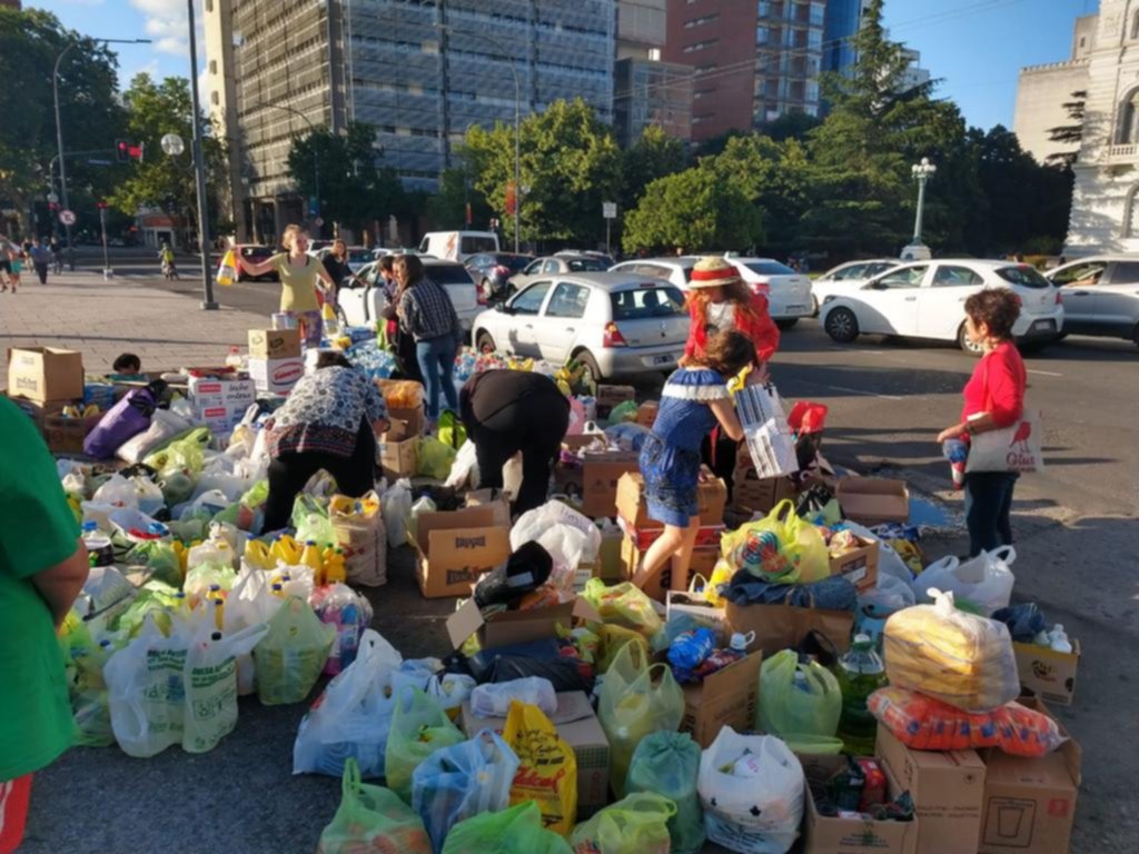 La Plata se une para ayudar a inundados del Litoral