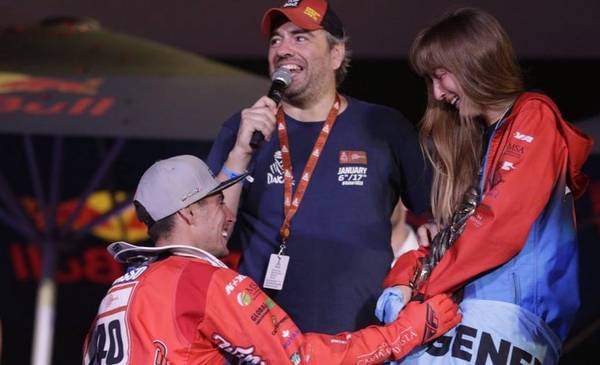 Nicolás Cavigliasso, campeón del Dakar y un gran romántico Deportes