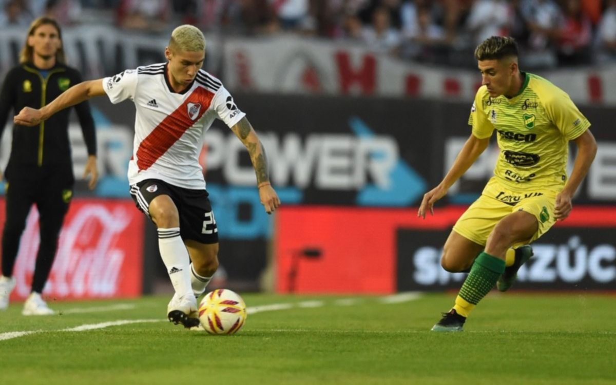 Defensa y Justicia venció a River y da pelea en la Superliga