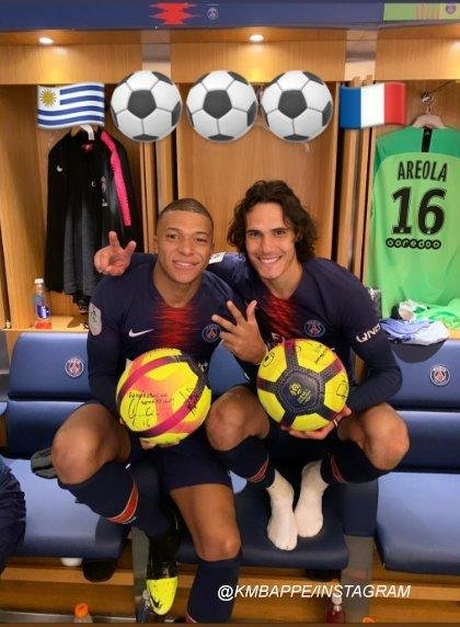 PSG hizo 9 y hubo hat-trick de Cavani y Mbappé