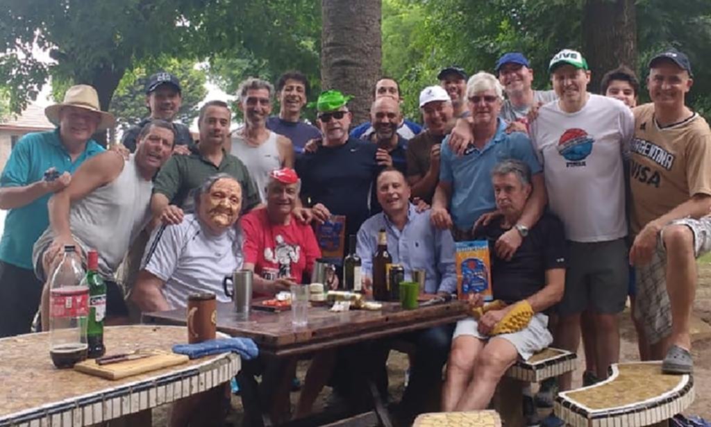 Unidos por la pasión por el básquet, se juntaron para compartir un buen momento
