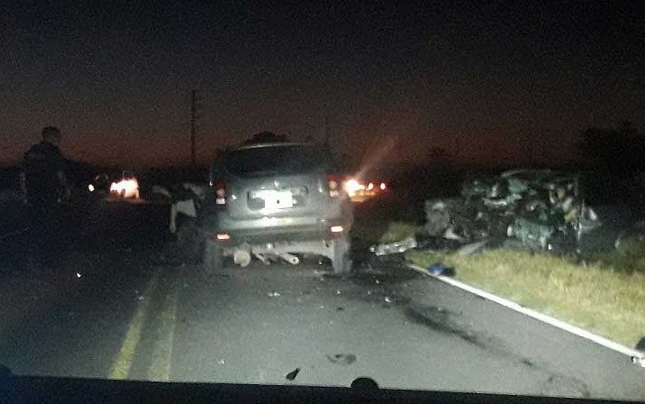 Tránsito fatal en la Región: fuerte choque frontal en el camino a Magdalena se cobra la vida de dos automovilistas