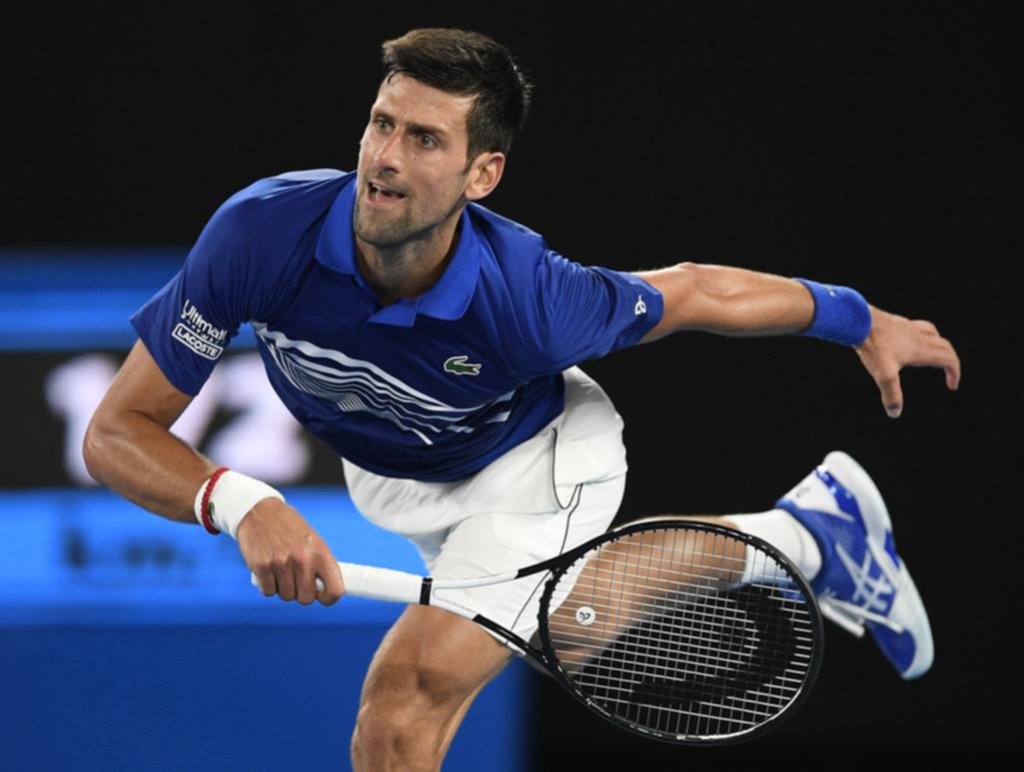 Djokovic ya se metió en los cuartos del Open Australiano y es uno de los candidatos